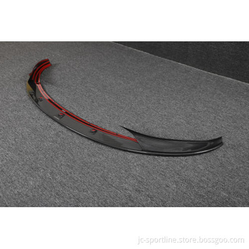 Carbon Fiber Front Bumper Splitter Lip for Tesla Model 3 (2023-2024) EV Auto Parts